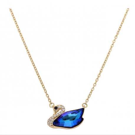 CELEBRYTKA POZŁACANA 40+5 CM SAPPHIRE CRYSTAL XUPING 66069