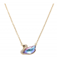 CELEBRYTKA POZŁACANA 40+5 CM VITRAIL LIGHT CRYSTAL XUPING 66070