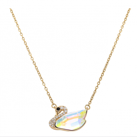 CELEBRYTKA POZŁACANA 40+5 CM AB CRYSTAL XUPING 66071