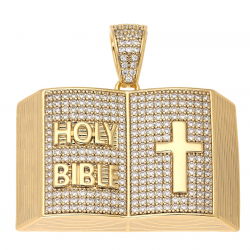 ZAWIESZKA POZŁACANA 48/50 MM LUXURY PISMO ŚWIĘTE XUPING 66293