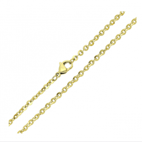 ŁAŃCUSZEK POZŁACANY 45 CM 2,8 MM S. STEEL TTM XUPING 66518
