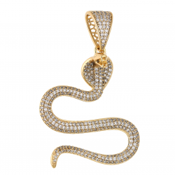 ZAWIESZKA POZŁACANA 66/43 MM LUXURY XUPING 67431