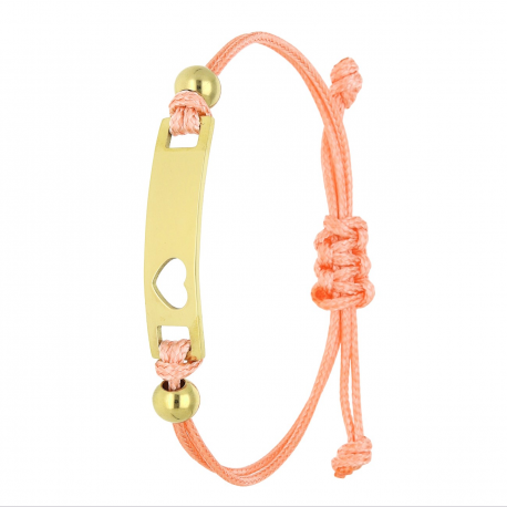 BRANSOLETKA POZŁACANA STRING 10 MM S. STEEL TTM XUPING 67730
