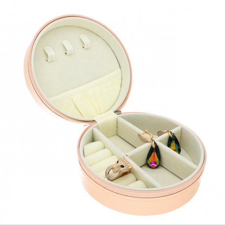 SZKATUŁKA RÓŻOWA 11/5 CM PORZĄDEK W TOREBCE P10-P