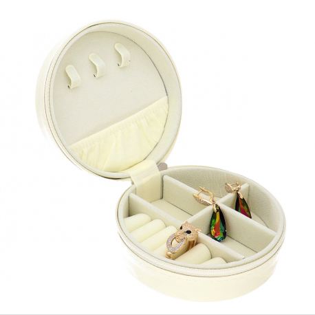 SZKATUŁKA ECRU 11/5 CM PORZĄDEK W TOREBCE P10-W