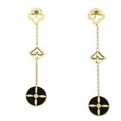 KOLCZYKI POZŁACANE 60/12 MM S. STEEL TTM XUPING 68215