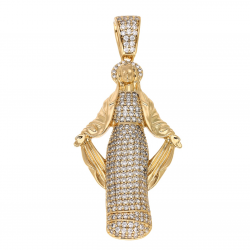 ZAWIESZKA POZŁACANA 70/30 MM MB LUXURY XUPING 68241