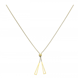 CELEBRYTKA POZŁACANA 46+5 CM S. STEEL TTM XUPING 68501