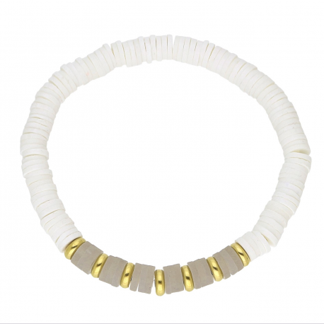 BRANSOLETKA POZŁACANA ELASTIC S. STEEL TTM XUPING 68566