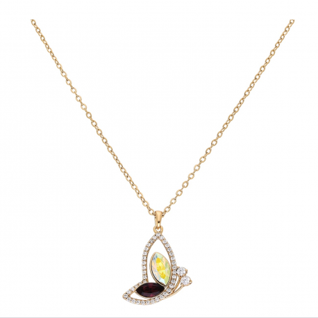 CELEBRYTKA POZŁACANA 40+5 CM MIX CRYSTAL XUPING 69038