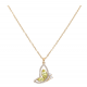 CELEBRYTKA POZŁACANA 40+5 CM TOPAZ CRYSTAL XUPING 69040