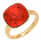 PIERŚCIONEK POZŁACANY 13 MM SIAM CRYSTAL XUPING 69111