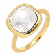 PIERŚCIONEK POZŁACANY 13 MM CRYSTAL XUPING 69117