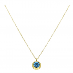 CELEBRYTKA POZŁACANA 45+5 CM SAPPHIRE S. STEEL TTM XUPING 69425