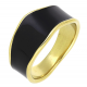 PIERŚCIONEK POZŁACANY 10 MM S. STEEL TTM XUPING 69727