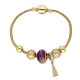 BRANSOLETKA POZŁACANA 18 CM CHARMS ELEGANCE XUPING 70332