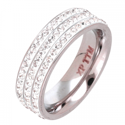 PIERŚCIONEK 6 MM S. STEEL TTM XUPING 70909