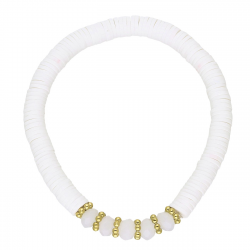 BRANSOLETKA POZŁACANA ELASTIC 6 MM S. STEEL TTM XUPING 70987