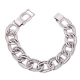 BRANSOLETKA PLATYNOWANA 19-16,5 CM 15 MM ROYAL LUXURY XUPING 71165