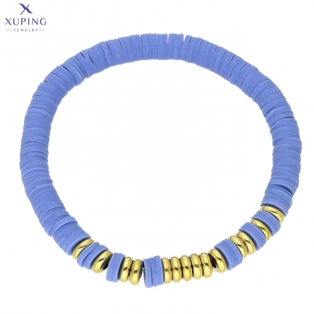 BRANSOLETKA POZŁACANA ELASTIC S. STEEL TTM XUPING 71421