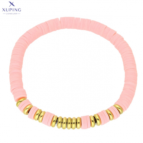 BRANSOLETKA POZŁACANA ELASTIC S. STEEL TTM XUPING 71427