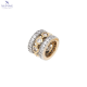 ZAWIESZKA ZŁOCONA 10/8 MM BRYLANTOWY CHARMS XUPING 71500