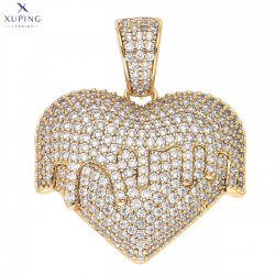 ZAWIESZKA POZŁACANA 44/35 MM LUXURY XUPING 71505