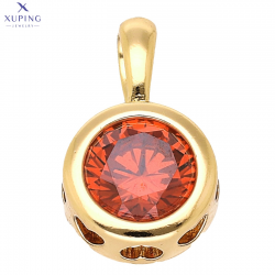 ZAWIESZKA POZŁACANA 18/11 MM GRANAT XUPING 71837