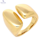 PIERŚCIEŃ POZŁACANY 7 US 20 MM CZYSTE ZŁOTO XUPING 71863