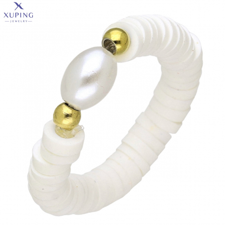 PIERŚCIONEK POZŁACANY ELASTIC 5 MM S. STEEL TTM XUPING 71891