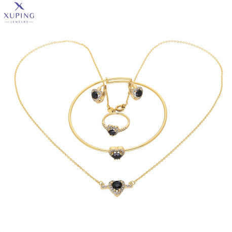 KOMPLET POZŁACANY DLA DZIEWCZYNKI XUPING 71904