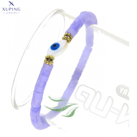 BRANSOLETKA POZŁACANA ELASTIC S. STEEL TTM XUPING 72011