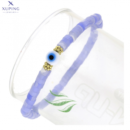 BRANSOLETKA POZŁACANA ELASTIC S. STEEL TTM XUPING 72013