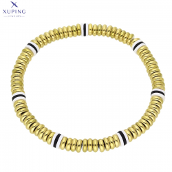 BRANSOLETKA POZŁACANA ELASTIC S. STEEL TTM XUPING 72025