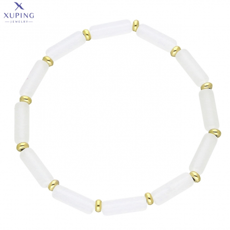 BRANSOLETKA POZŁACANA ELASTIC S. STEEL TTM XUPING 72036