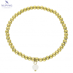 BRANSOLETKA POZŁACANA ELASTIC S. STEEL TTM XUPING 72042