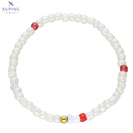 BRANSOLETKA POZŁACANA ELASTIC S. STEEL TTM XUPING 72067