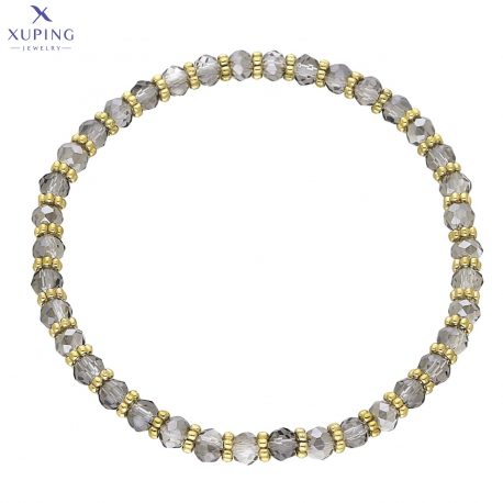 BRANSOLETKA POZŁACANA ELASTIC S. STEEL TTM XUPING 72097