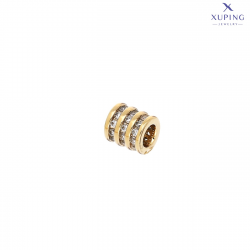 ZAWIESZKA POZŁACANA 6/6 MM BRYLANTOWY CHARMS XUPING 72163