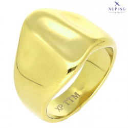 PIERŚCIONEK POZŁACANY 15 MM S. STEEL TTM XUPING 72248
