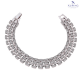 BRANSOLETKA PLATYNOWANA 19 CM 12 MM LUXURY XUPING 72507