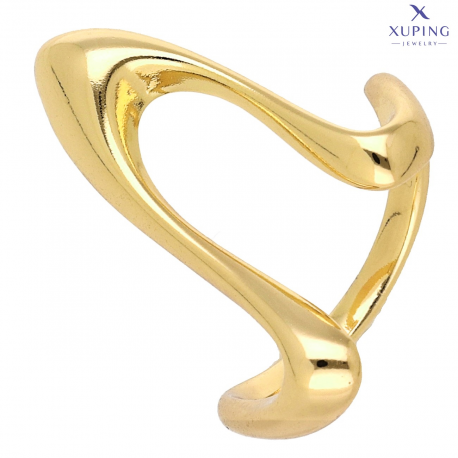 PIERŚCIONEK POZŁACANY 26 MM ZŁOTA ELEGANCJA XUPING 72609
