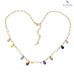 CELEBRYTKA POZŁACANA 42+5 CM GRAMY KOLORAMI XUPING 72694