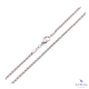 ŁAŃCUSZEK PLATYNOWANY 45 CM 1,9 MM KŁOS XUPING 72877