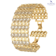 BRANSOLETKA POZŁACANA 19,5-17 CM 31 MM ROYAL LUXURY XUPING 73017
