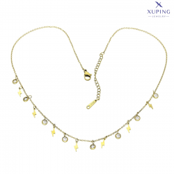 CELEBRYTKA POZŁACANA 41+6 CM S. STEEL TTM XUPING 73127