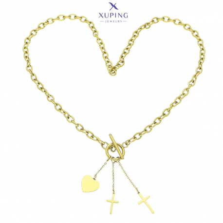 CELEBRYTKA POZŁACANA 47 CM S. STEEL TTM XUPING 73142