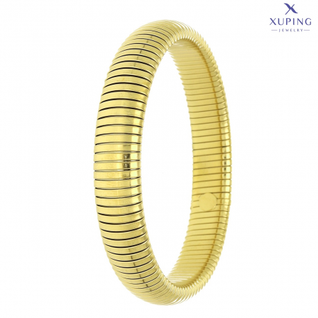 BRANSOLETKA POZŁACANA ELASTIC 60/12 MM S. STEEL TTM XUPING 74064