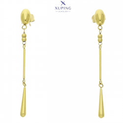 KOLCZYKI POZŁACANE 53/5 MM S. STEEL TTM XUPING 74087