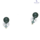 KOLCZYKI CERAMICZNE 4 MM S. STEEL TTM XUPING 74104